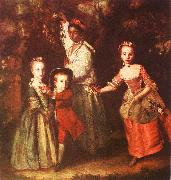 Sir Joshua Reynolds The Children of Edward Hollen Cruttenden oil painting